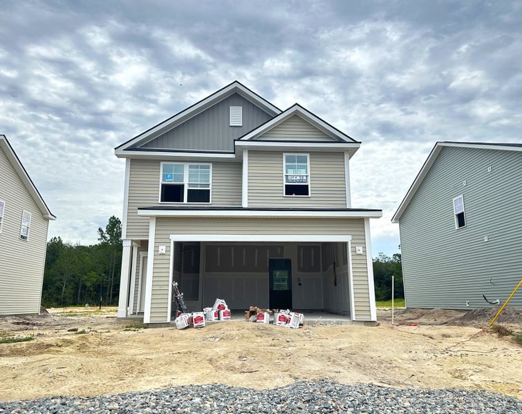 In-progress construction of a new home in Lakeside at Fifteen West, Hinesville, GA (Image 5). In-progress construction of a new home in Lakeside at Fifteen West, Hinesville, GA (Image 5).