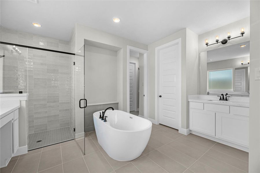 Furnished interior view inside a new home in Austin Point, Richmond (Image 8).