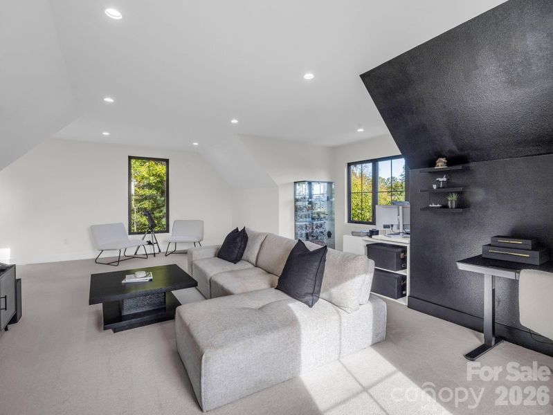 Furnished interior view inside a new home in , Hendersonville (Image 37).