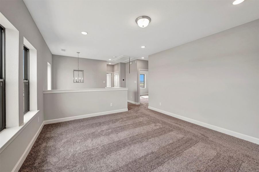 Spacious, unfurnished interior of a new home in Indigo 50’ Homesites, Richmond (Image 37).