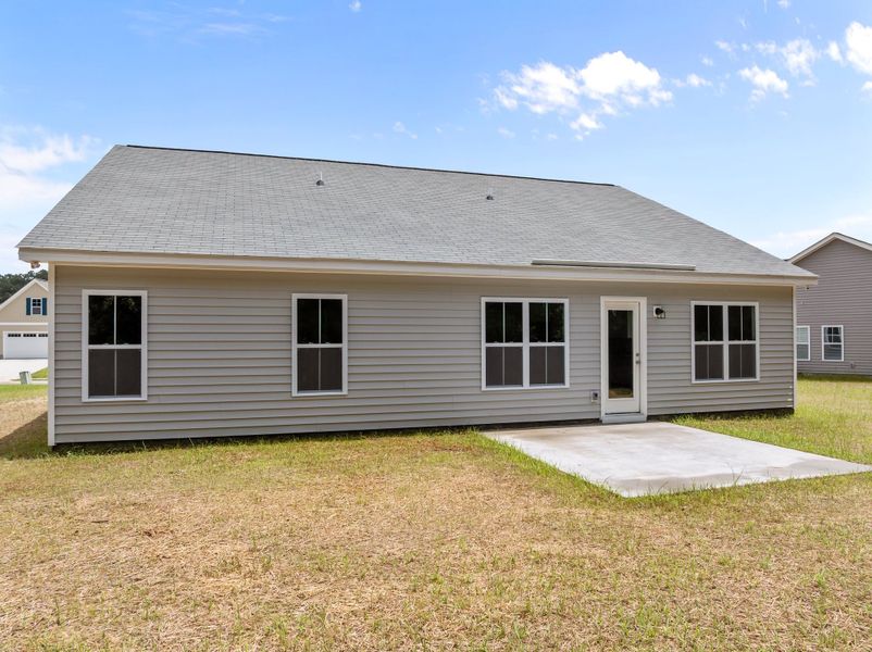 Representative exterior photo of a completed home built from the Westbrook by Bill Clark Homes in Davenport Farms, Winterville, NC (Image 29). Representative exterior photo of a completed home built from the Westbrook by Bill Clark Homes in Davenport Farms, Winterville, NC (Image 29).
