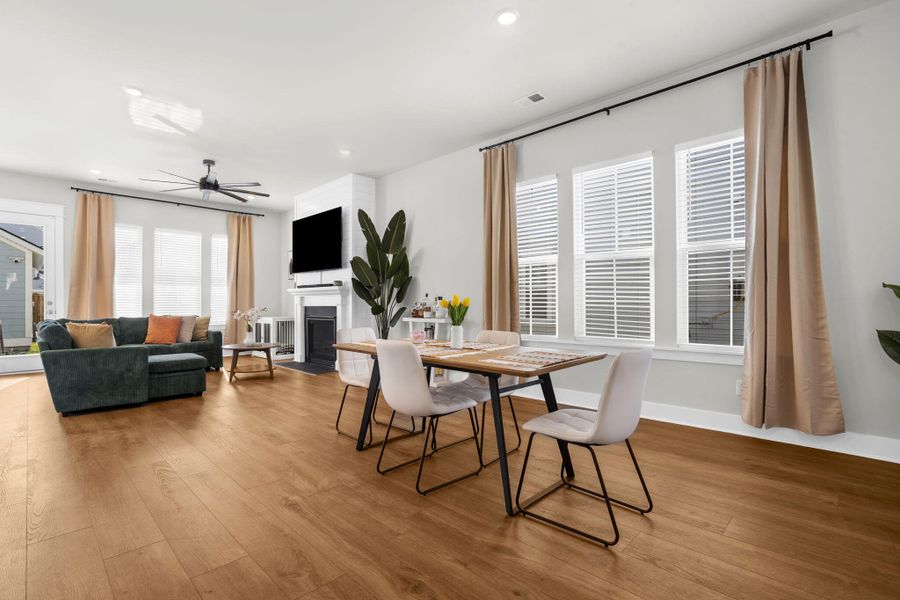 Furnished interior view inside a new home in Carnes Crossroads, Summerville (Image 8).