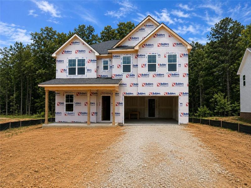 In-progress construction of a new home in Kingsmere Estates, Loganville, GA (Image 26).