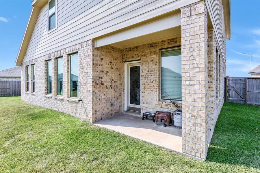 Front exterior of a new home in , Hockley, TX, highlighting curb appeal (Image 23).