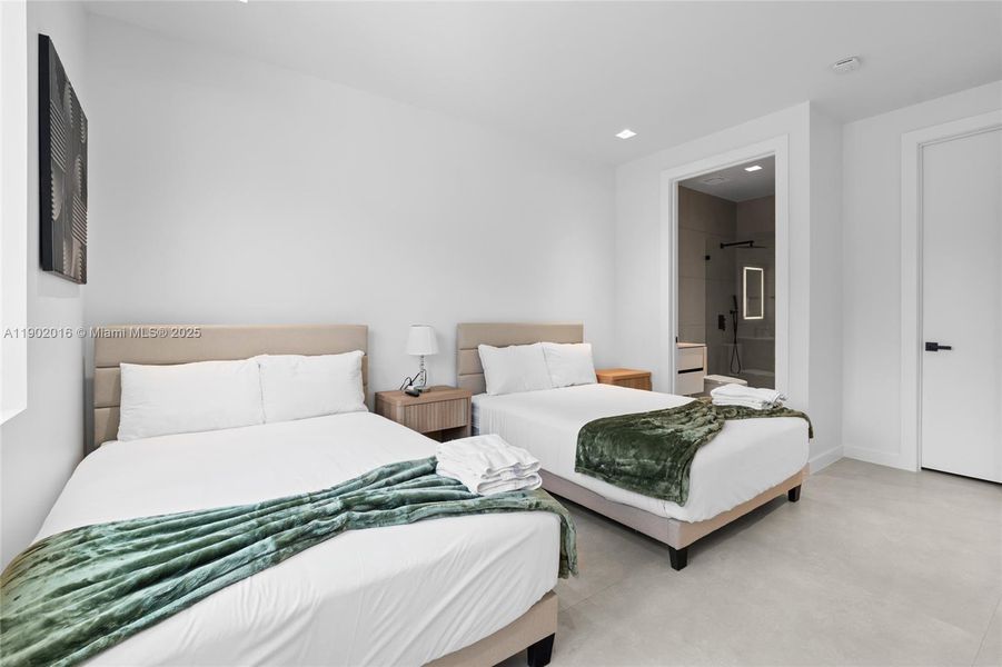 Furnished interior view inside a new home in , Miami (Image 15). Furnished interior view inside a new home in , Miami (Image 15).