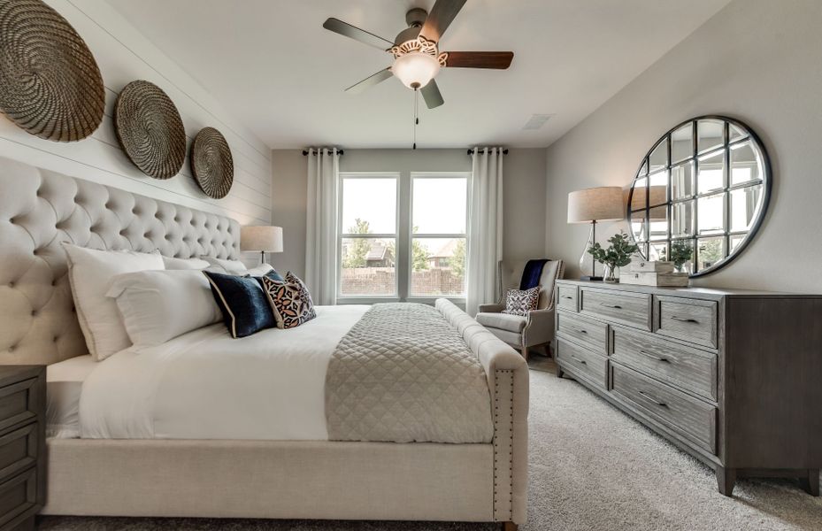 Furnished interior view inside a new home in Kings Way, Denton (Image 12).