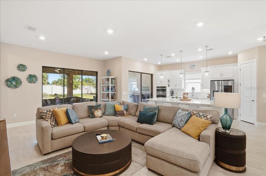 Furnished interior view inside a new home in Esplanade at Artisan Lakes, Palmetto (Image 10).