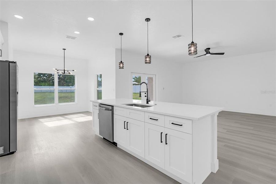 Furnished interior view inside a new home in , Weeki Wachee (Image 11).
