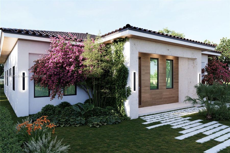 Front exterior of a new home in , Miami, FL, highlighting curb appeal (Image 5).