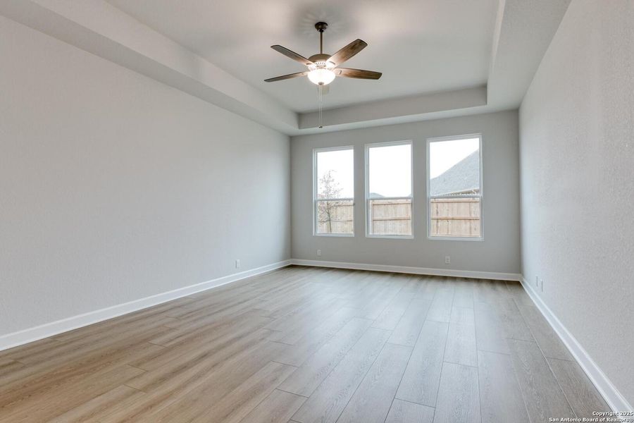 Spacious, unfurnished interior of a new home in The Heritage at Saddlebrook Ranch 70's, Schertz (Image 34). Spacious, unfurnished interior of a new home in The Heritage at Saddlebrook Ranch 70's, Schertz (Image 34).