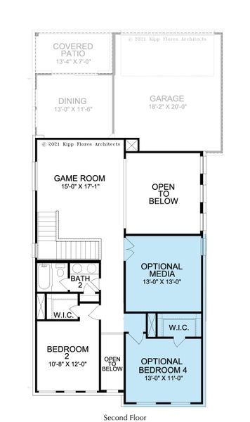 2D floor plan layout for the Harwood by Landon Homes in Dominion at Brookhollow, Prosper, TX (Image 23). 2D floor plan layout for the Harwood by Landon Homes in Dominion at Brookhollow, Prosper, TX (Image 23).