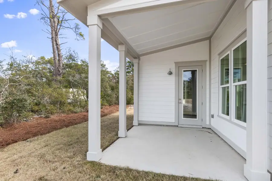 Representative exterior details of a home built from the Marino by Brock Built in Nautilus Pointe, Inlet Beach (Image 4).