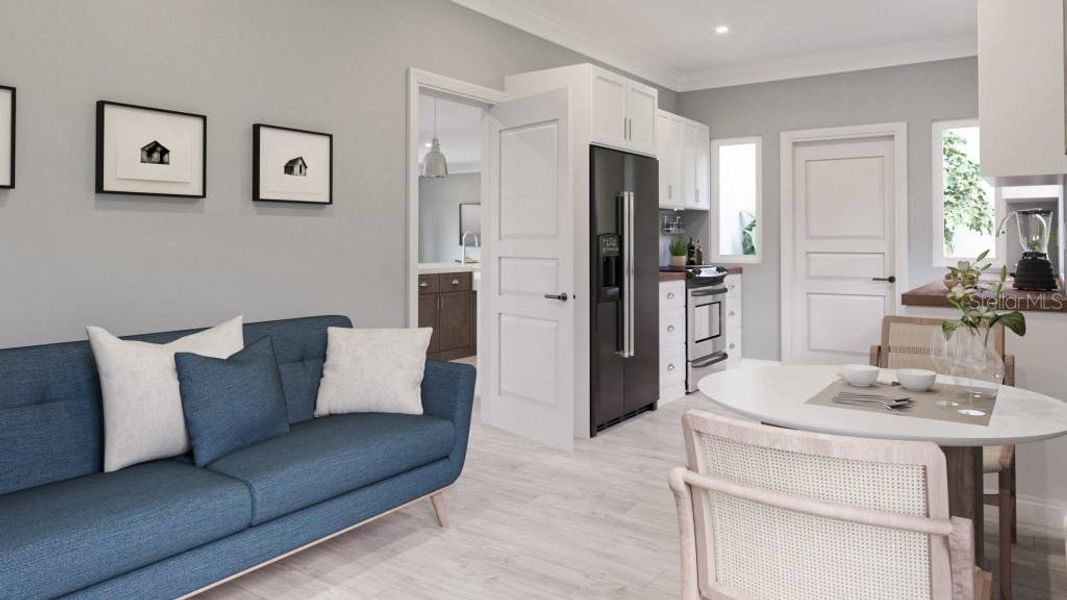 Furnished interior view inside a new home in , Myakka City (Image 5).