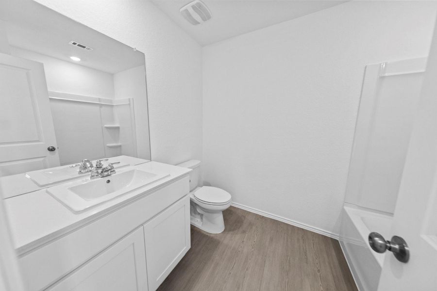 Furnished interior view inside a new home in Sunset Oaks, Maxwell (Image 5).