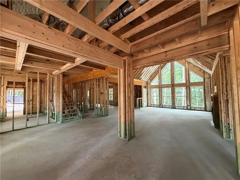 In-progress construction of a new home in , Dallas, GA (Image 2). In-progress construction of a new home in , Dallas, GA (Image 2).