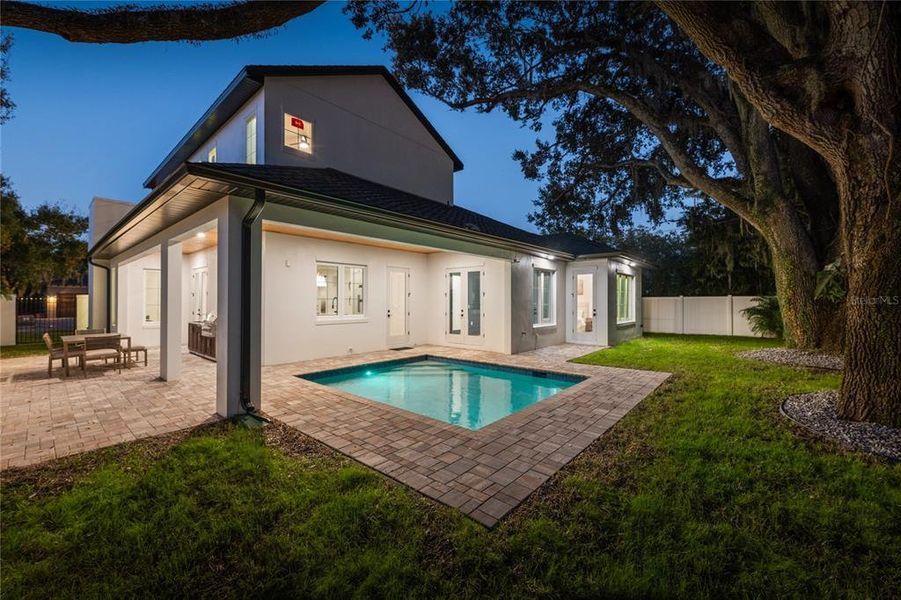 Exterior details and patio area of a home in , Winter Park (Image 3).