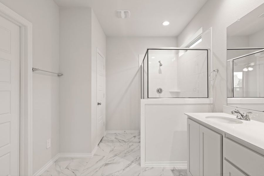 Representative exterior photo of a completed home built from the Maple by Impression Homes in Bryant Farms, Melissa, TX (Image 14). Representative exterior photo of a completed home built from the Maple by Impression Homes in Bryant Farms, Melissa, TX (Image 14).