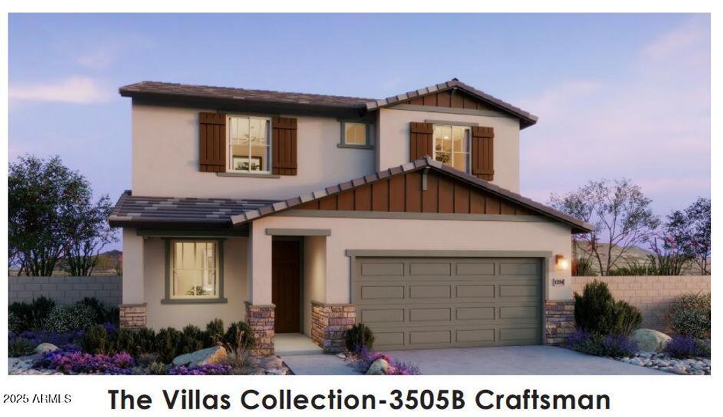 3505B Craftsman Elevation