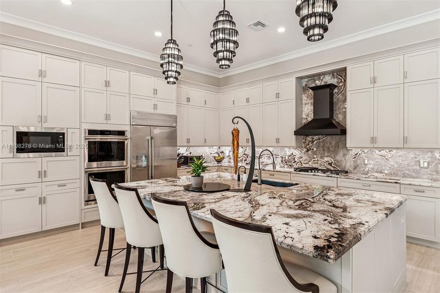 Furnished interior view inside a new home in , Palm Beach Gardens (Image 7).