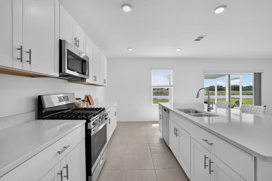 Representative furnished interior of a home built from the Redbud by Taylor Morrison in Firethorn, Parrish (Image 8).