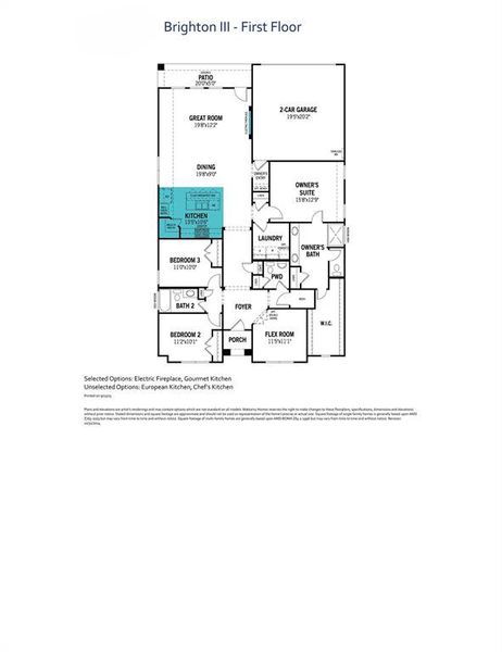 Brighton III - Floor Plan Brighton III - Floor Plan