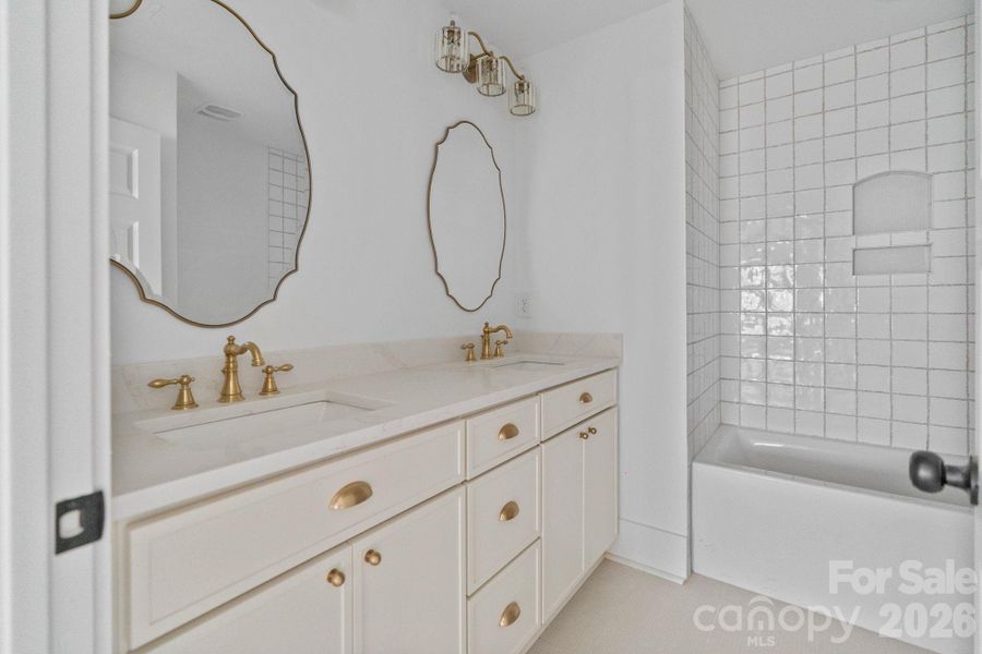 Furnished interior view inside a new home in , Charlotte (Image 8).