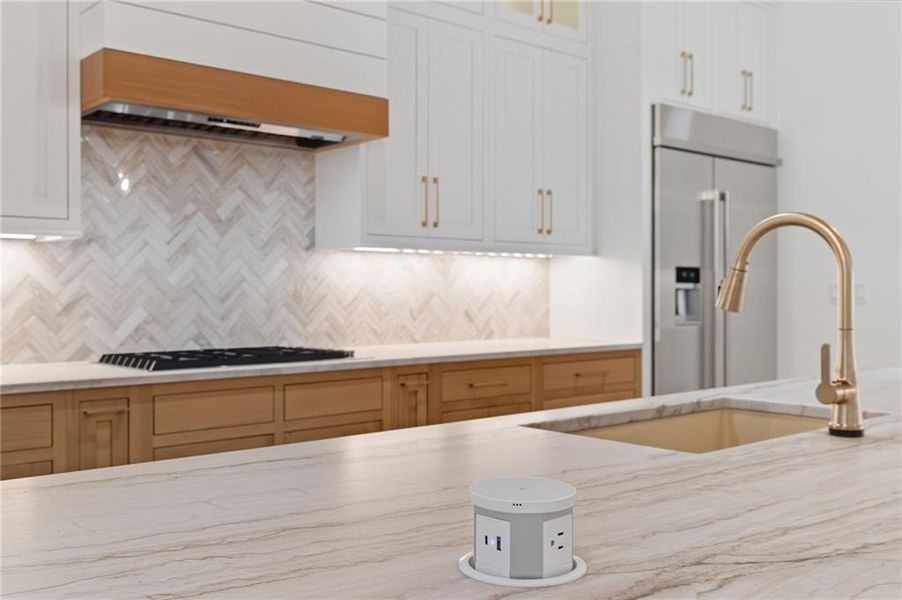 Close-up of interior finishes inside a home in , Alpharetta (Image 21).