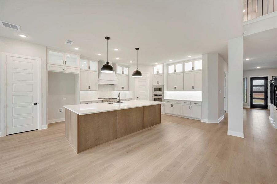 Furnished interior view inside a new home in Northshore at Lakewood Village - Estate Series, Lakewood Village (Image 19).