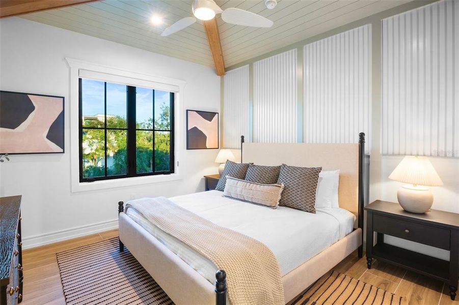 Furnished interior view inside a new home in , Sarasota (Image 19).