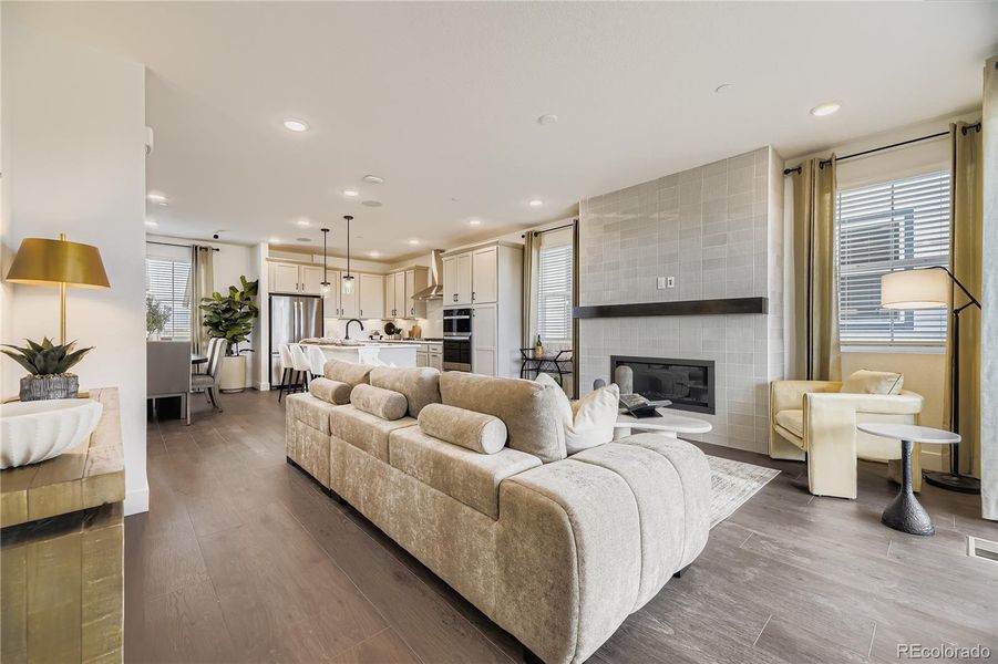 Open floor plan
