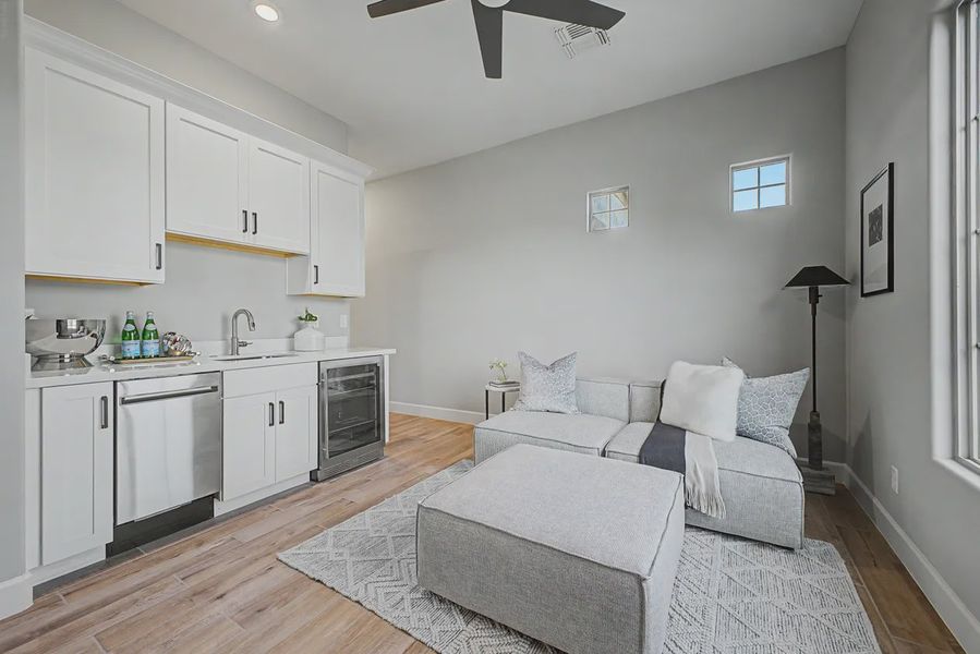 Furnished interior view inside a new home in Bellero Estates, Queen Creek (Image 39).