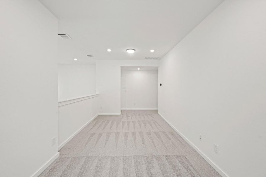 Spacious, unfurnished interior of a new home in Bridgeland, Cypress (Image 20). Spacious, unfurnished interior of a new home in Bridgeland, Cypress (Image 20).