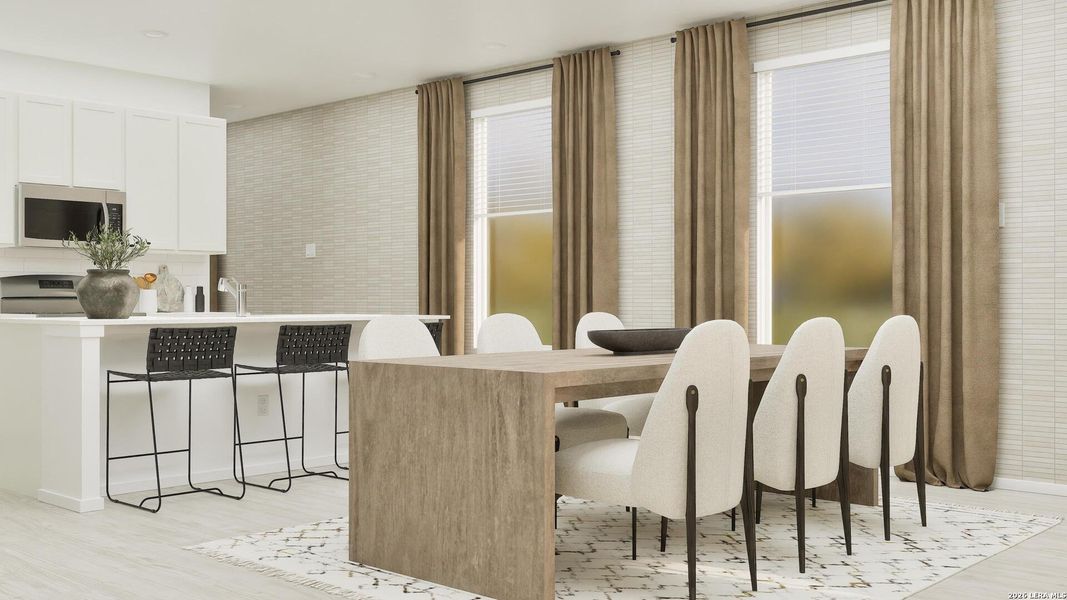 Furnished interior view inside a new home in Grace Valley, Marion (Image 36).