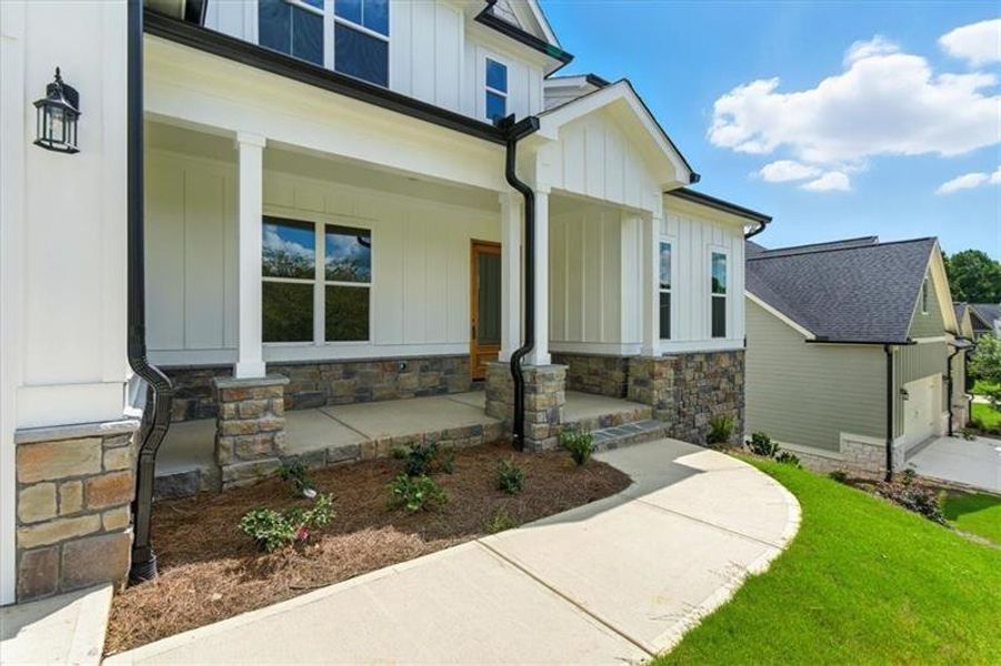 Exterior details and patio area of a home in , Rome (Image 29).