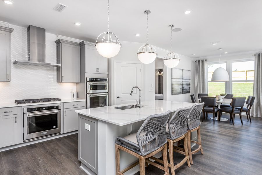 Furnished interior view inside a new home in Del Webb Wilmington at Mallory Creek, Leland (Image 15). Furnished interior view inside a new home in Del Webb Wilmington at Mallory Creek, Leland (Image 15).
