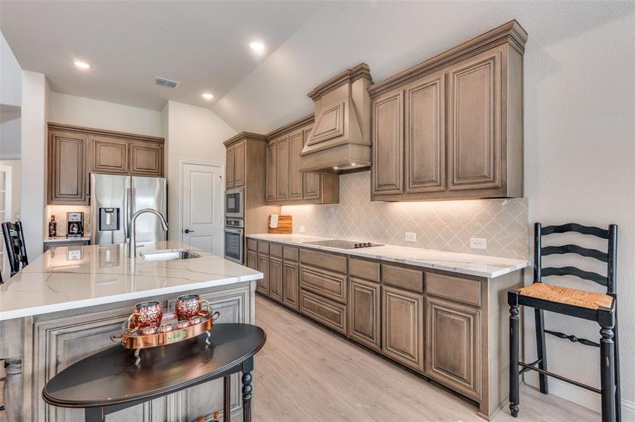 Furnished interior view inside a new home in Mockingbird Hills 60-65, Joshua (Image 10). Furnished interior view inside a new home in Mockingbird Hills 60-65, Joshua (Image 10).