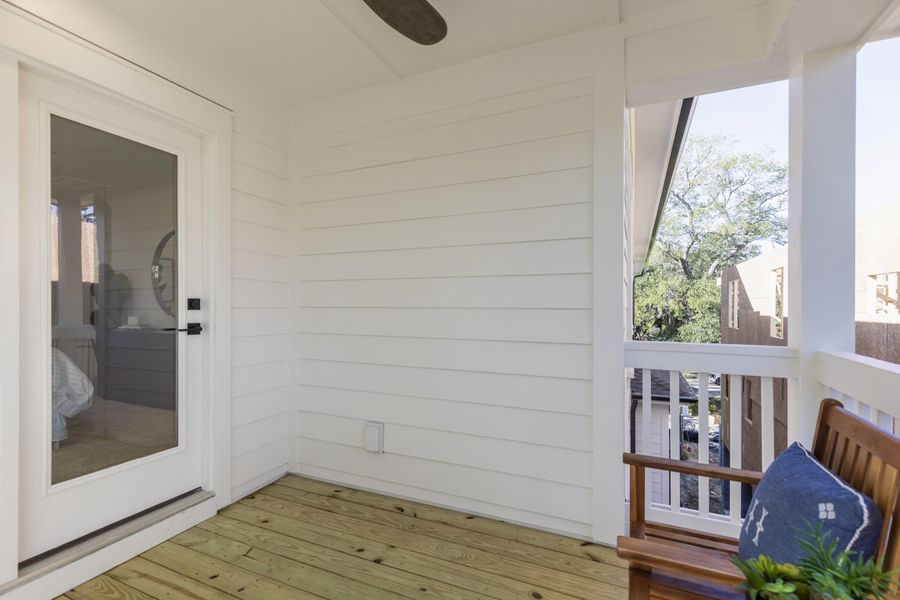 Furnished interior view inside a new home in Miller's Crossing, Johns Island (Image 8).