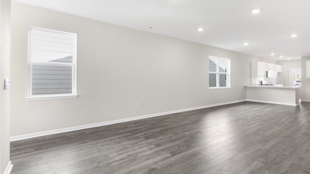 Spacious, unfurnished interior of a new home in The Villas at Haywood Glen, Knightdale (Image 11).