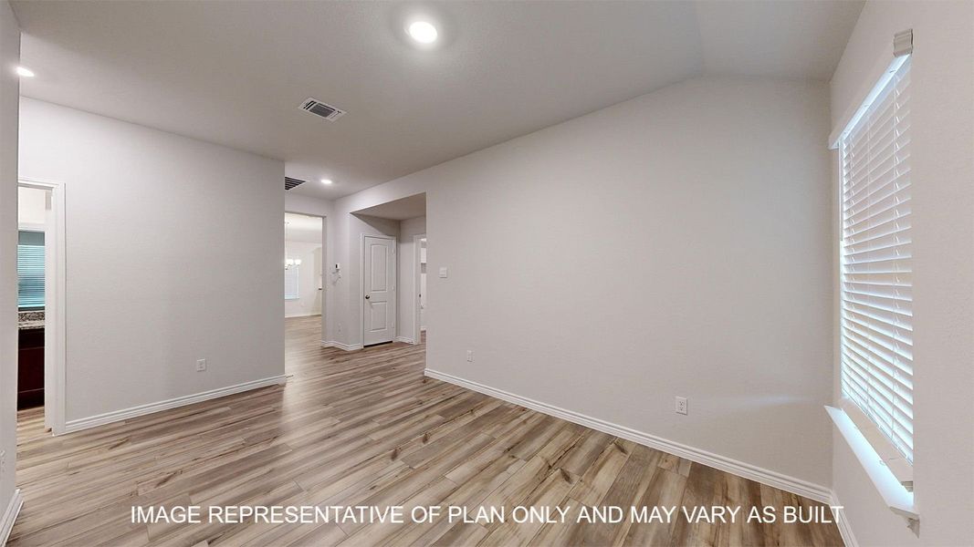 Spacious, unfurnished interior of a new home in Three Creeks - Colt Creek, Belton (Image 16). Spacious, unfurnished interior of a new home in Three Creeks - Colt Creek, Belton (Image 16).