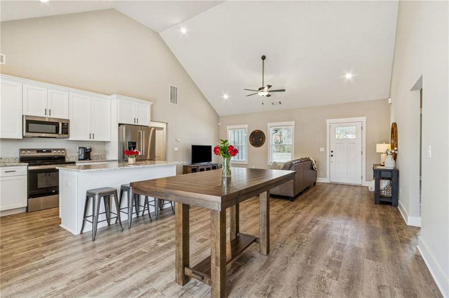 Furnished interior view inside a new home in , Maysville (Image 17).