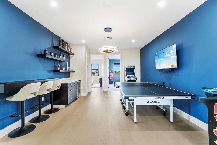 Furnished interior view inside a new home in , Palm Beach Gardens (Image 36).