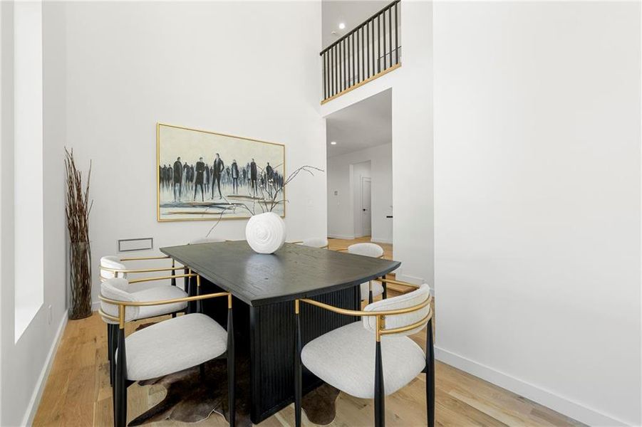 Furnished interior view inside a new home in , Atlanta (Image 16).