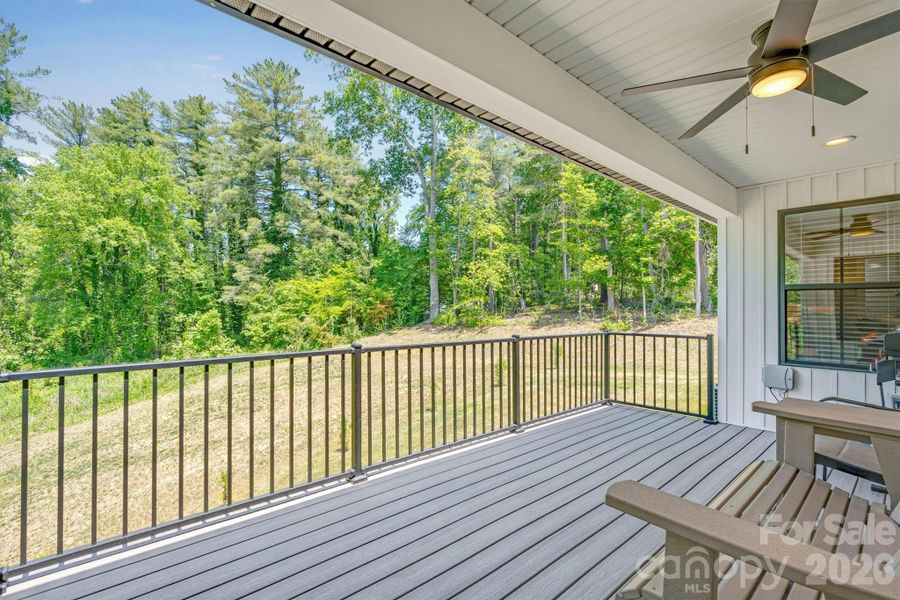 Exterior details and patio area of a home in , Lenoir (Image 29).