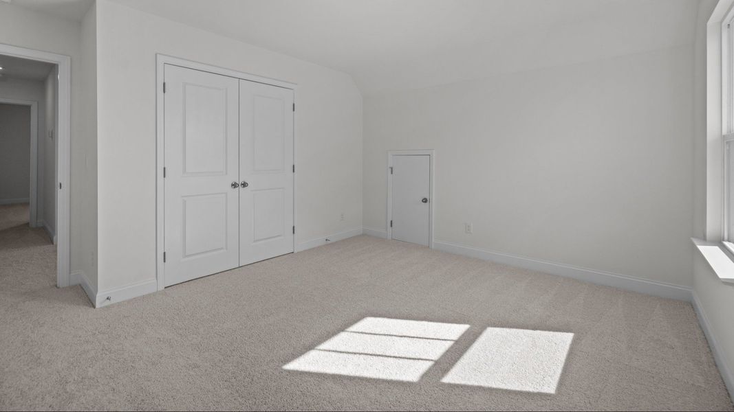 The Fairfield Plan by DRB Homes in McBride Indian Trail, NC - Bedroom 3