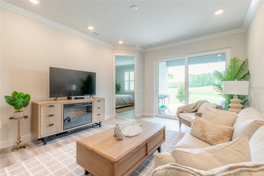 Furnished interior view inside a new home in , New Smyrna Beach (Image 19).