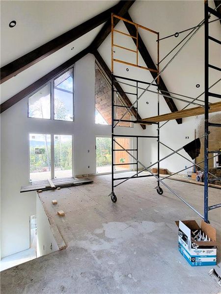 In-progress construction of a new home in , Ellijay, GA (Image 41). In-progress construction of a new home in , Ellijay, GA (Image 41).