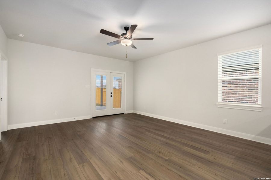 Spacious, unfurnished interior of a new home in Hightop Ridge, Converse (Image 15).