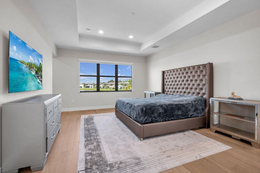 Furnished interior view inside a new home in , Boca Raton (Image 19).