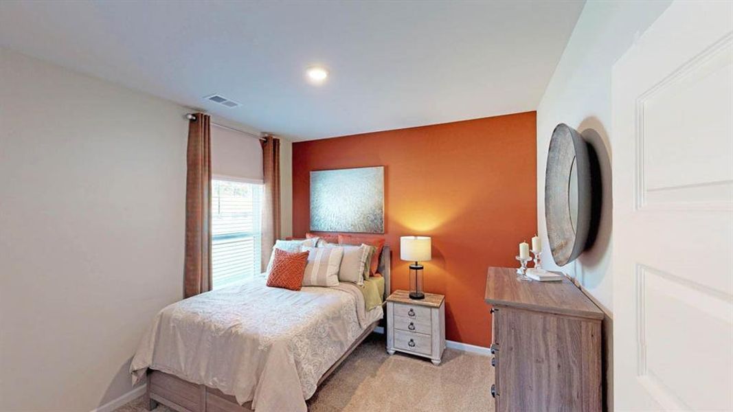 Furnished interior view inside a new home in Preserve at Dove Creek, Statham (Image 13).