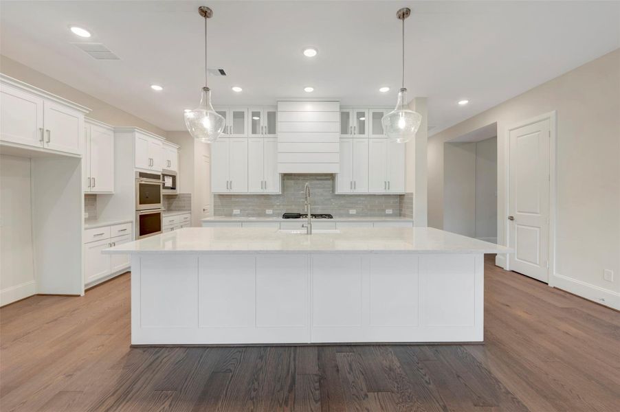 Furnished interior view inside a new home in The Woodlands Hills 70’, Willis (Image 12).